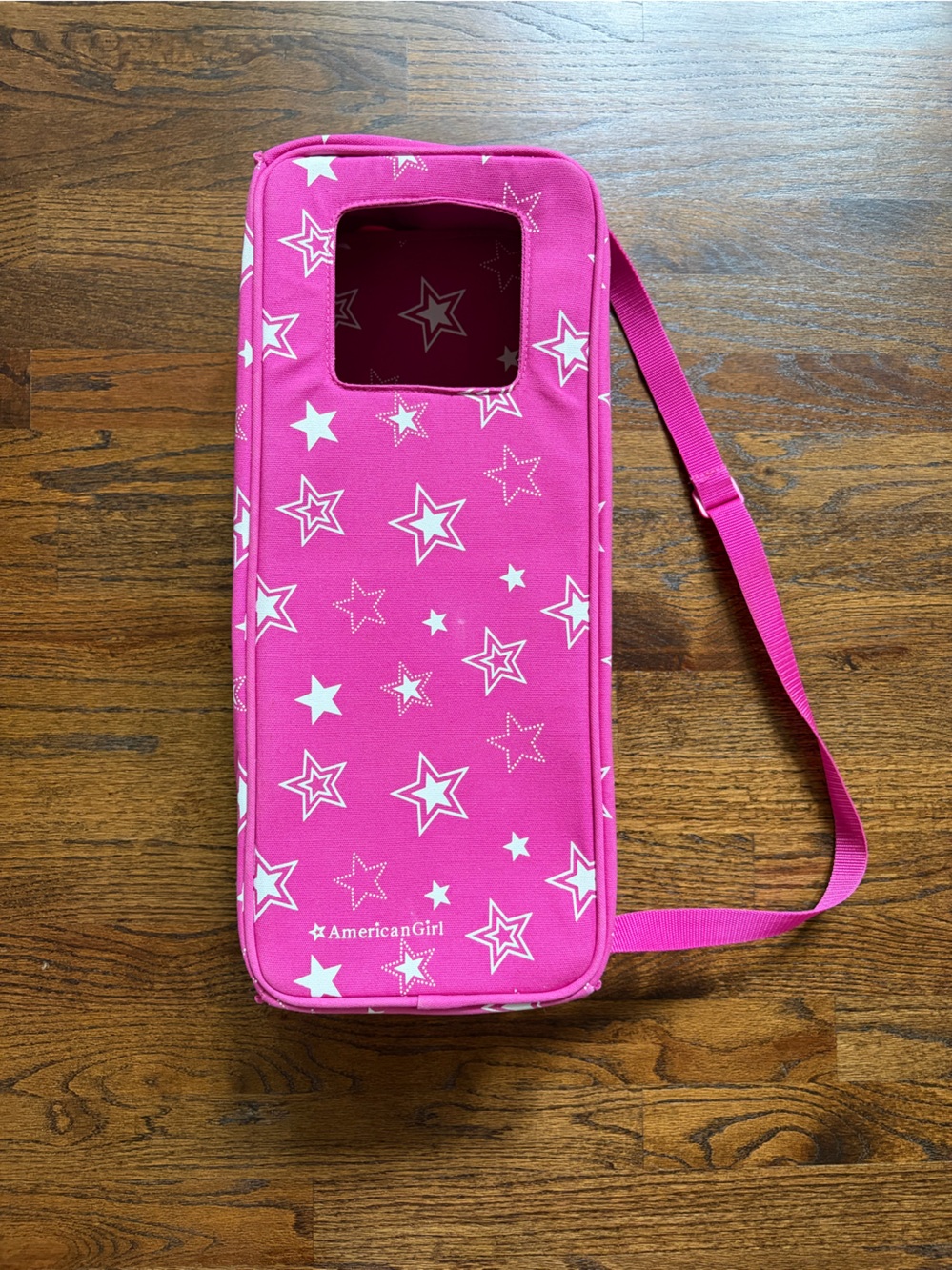 American Girl Pink Starry Doll Carrier for 18” Dolls